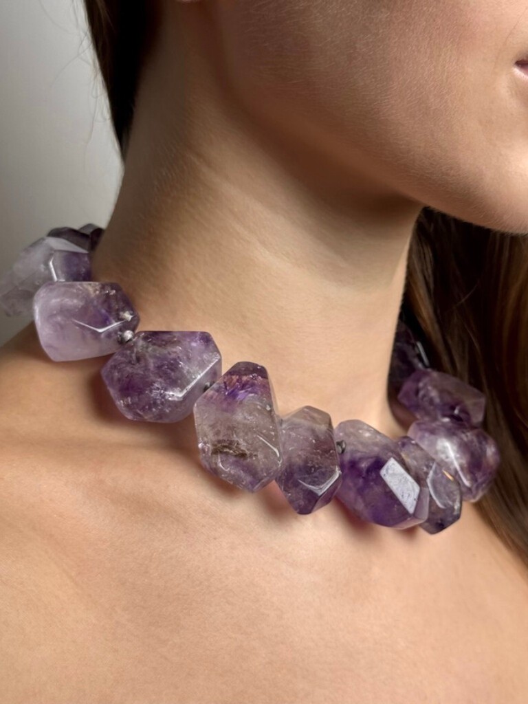 Necklace with Amethyst