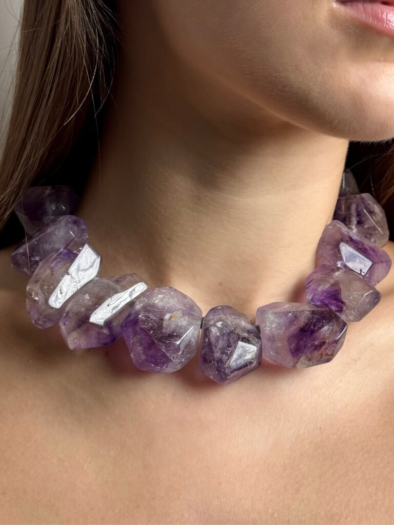Necklace with Amethyst